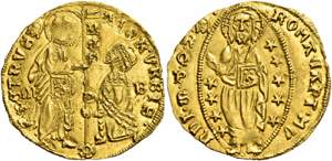 Roma.  Secc. XIV-XV   Ducato,  AV 3,53 g.  ... 