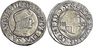 Savoia.  Filiberto II, 1497-150   Testone, ... 