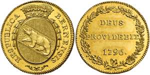 Svizzera.  Repubblica di Berna  Duplone 1796 ... 