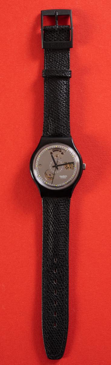 SWATCH BLACK MOTION - SAB100 1991, Cassa in ... - Art International Auctions