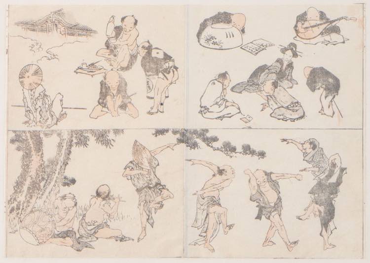HOKUSAI KATSUSHIKA (Edo 1760 - ... 