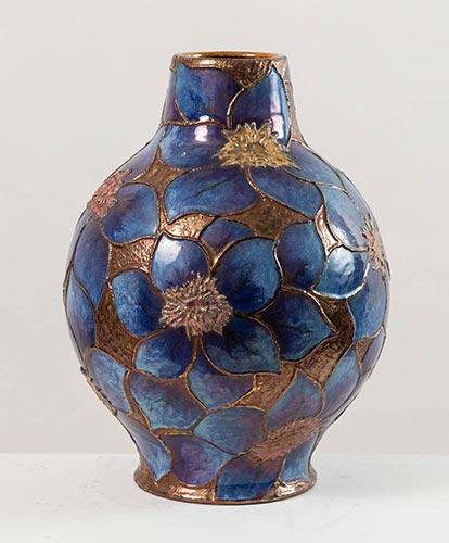 MORONI, Faenza. Vaso in ceramica ... 