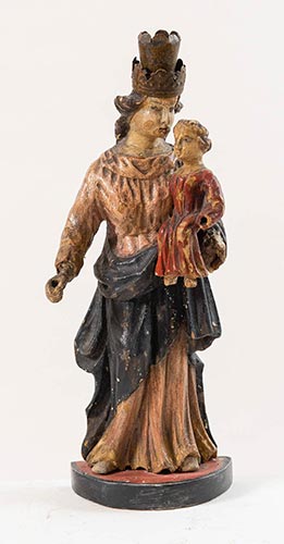 Madonna con bambino. Francia, XVII ... 