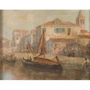 VITTORE ZANETTI ZILLA (Venezia 1864 - Milano ... 