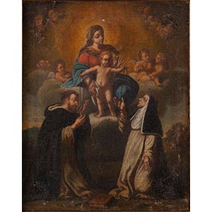 Maestro del XVII secolo “Madonna ... 
