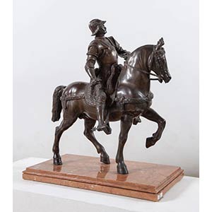 Alberto da Giussano a cavallo. Fine del XIX ... 