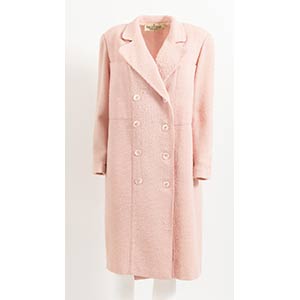 VALENTINO Boutique Cappotto in lana rosa. ... 