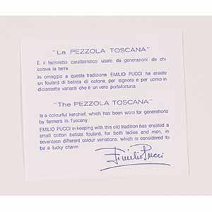EMILIO PUCCI Lotto composto da ... 