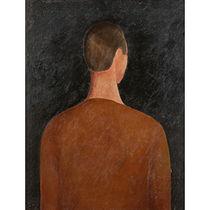 MARIO LEON (1942-2019) Ritratto di spalle. ... 