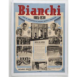 Manifesto Bianchi 1938  Manifesto originale ... 