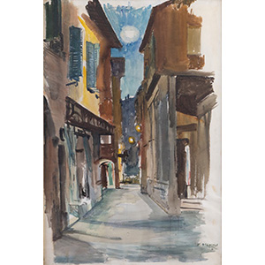 FARPI VIGNOLI (Bologna 1907 - 1997) Strada ... 
