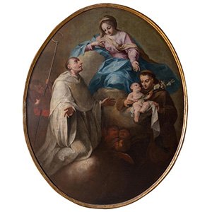 Ambito del Cignaroli, XVIII secolo. Madonna ... 