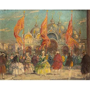 ETTORE SOLVEGNI (Venezia 1874 - dopo il ... 