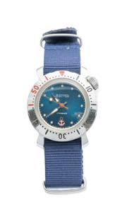 Boctok Diver, 80s Stainless steel round case ... 