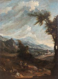 BARTOLOMEO PEDON (XVII secolo) Paesaggio ... 