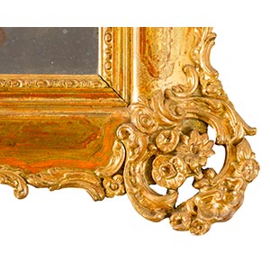 Specchiera, XIX secolo. La cornice ... 