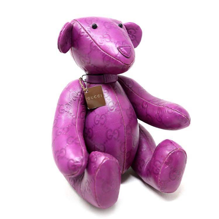 GUCCI Teddy Bear  Materiale: pelle