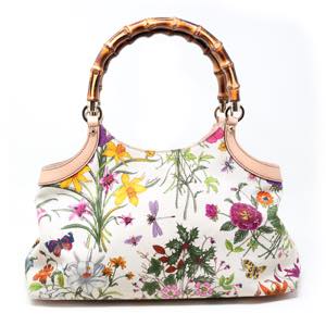 GUCCI mod. Bamboo Handle Bag FloraMateriale: ... 