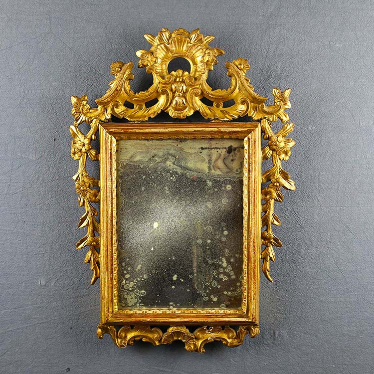 Specchierina Luigi XV in legno ... 