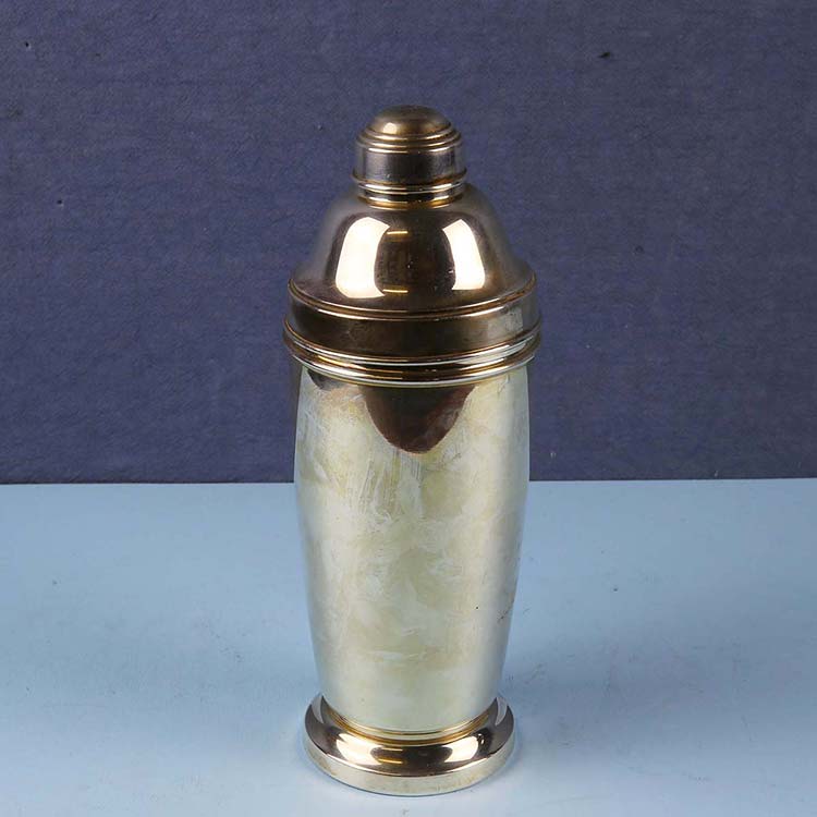 Shaker in argento liscio (h cm ... 