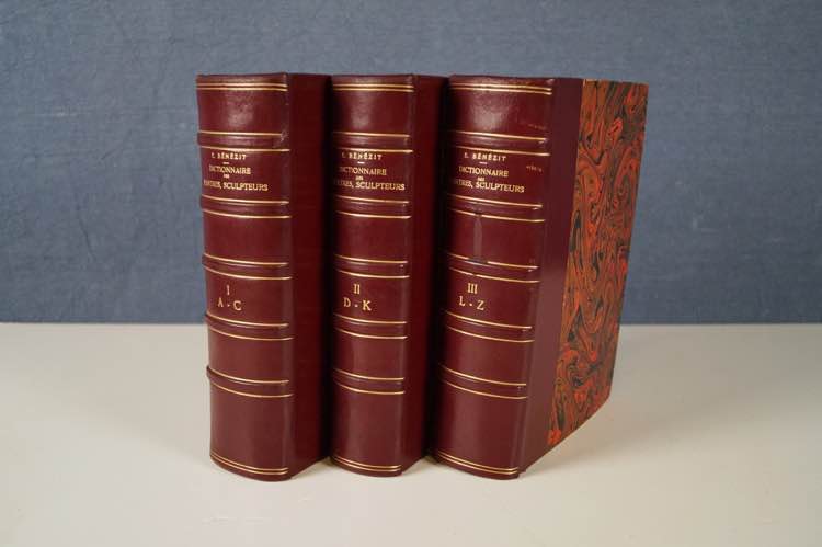 Tre volumi dizionario dei pittori ... 