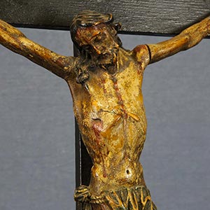 Scultura di Cristo in legno ... 