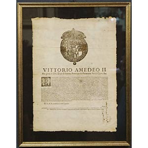 Bando emanato da Vittorio Amedeo di Savoia ... 