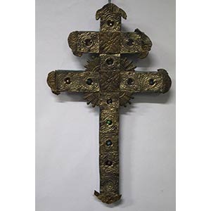 Croce ortodossa in legno ricoperta di ... 