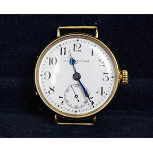 Orologio da polso tondo in oro 18k Longines, ... 