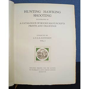 SCHWERDT C.F.G.R. Hunting, ... 