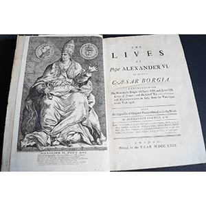 THE LIVES of Pope Alexander VI ... 