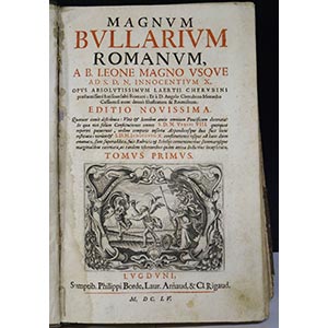 Due volumi BULLARIUM ROMANUM di ... 