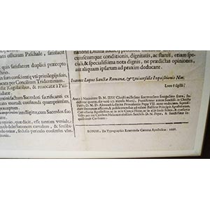 Decreto del 18 Marzo 1666 della ... 