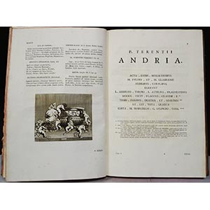 Due volumi PUBLIUS TERENTII AFRI ... 