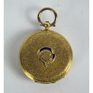Orologio da tasca in oro con cassa ... 