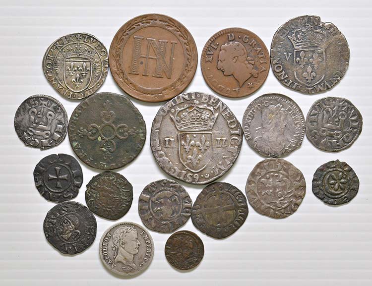 Francia, ecc. 18 monete in argento ... 