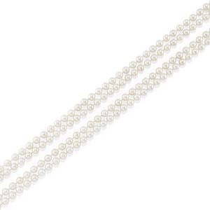 A cultured pearl necklaceWeight g 136,20 cm ... 