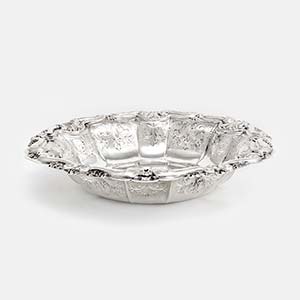 A silver plate, Italy 20th CenturyWeight g ... 