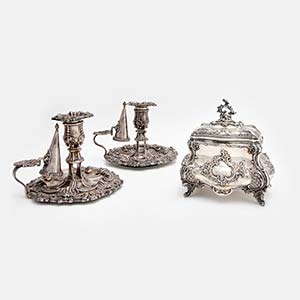 Lot of three silver objects, EnglandWeight ... 