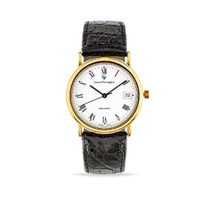 A 18K yellow gold wristwatch, Girard ... 