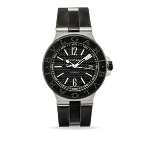 A steel wristwatch, Bulgari, with box and ... 