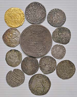 Varie. 13 monete, di cui 11 di Milano ... 