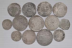 Germania, Polonia, ecc. 13 monete in argento ... 