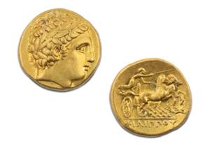 STATEIssue: 340-328 BC,  D/ laureate head ... 