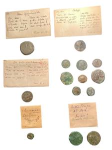 Lot of 14 bronzes from ... 