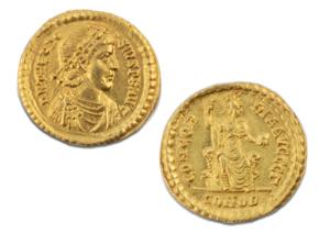 IMPERO ROMANO, TEODOSIO I, 379-395 D.C. - ... 
