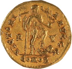 IMPERO ROMANO, ONORIO, 393-423 D.C. - ... 