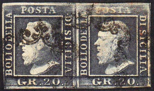 1859 - 20 grana ardesio scuro ... 