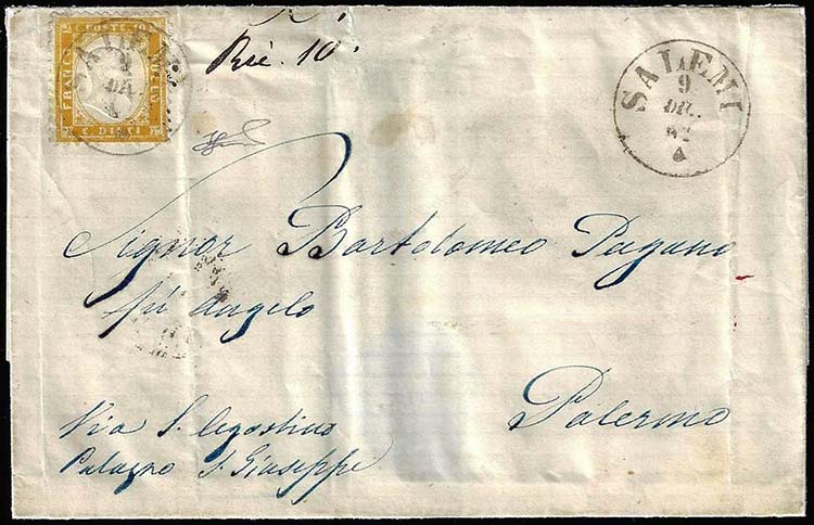 SALEMI, cerchio su Regno I ... 