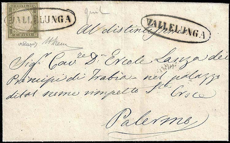 VALLELUNGA, ovale senza fregi ... 